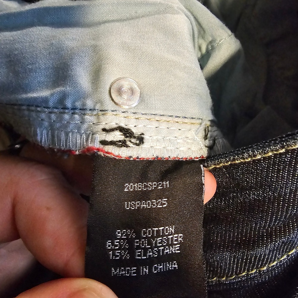 Universal Standard Cropped Boyfriend Jeans BAE‎ 27" Dark Indigo Denim - Picture 9 of 9